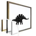 Póster Nouveauprints - Dinosaurio Geométrico Stegosaurus