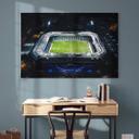Tableau sur toile Vue aérienne du stade FC Hansa Rostock