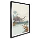 Póster Marrón - Diplodocus