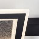 Deckenleuchte Marlies, schwarz, 5 x 37,5 cm, Metall Glitzereffekt
