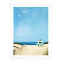 Póster Van Life - Vacaciones junto al mar - Rivers