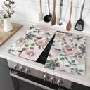 Dækplade til komfur UN Designs - Blomster i maleristil