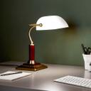 Tischleuchte Arian, gold, 33,5 x 26 cm, Glas Tischlampe