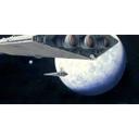 Vlies Fototapete - Star Wars Classic RMQ Stardestroyer - 500 x 250 cm