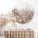 Tableau sur alu-Dibond Annie - Herbes - Rond