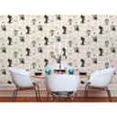 Livingwalls papier peint intissé Metropolitan Stories papier peint Lola Paris beige;noir;blanc