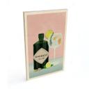 Cuadro de madera Cóctel Gin Tonic - Lizde