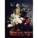 Fototapet Prevost - Stilleben med blomster - 192x260 cm
