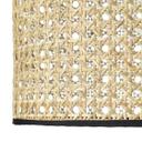 Pendelleuchte Toni, beige, 174 x 30 cm, Rattan Pendellampe, dimmbar