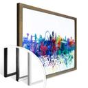 Póster Bleichner - Skyline de Londres en acuarela