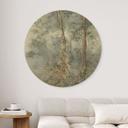 Houten Wanddecoratie Enchanted Forest - Ms Tiff - Rond