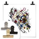 Póster Kandinsky - Litografía para la cartera de la Bauhaus