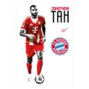 Wallsticker FC Bayern-spiller Jonathan Tah 2025/26