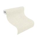 Rasch Vliesbehang Glam crème, zilver glitter