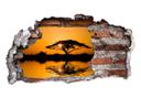 3D Wallsticker Afrika
