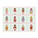 Azulejos Adhesivos Leffler - Matryoshka - Lote de 12