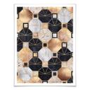 Frederiksson Plakat - Gold and Black
