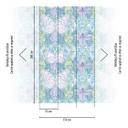 dyretapet farverig grøn - non-woven tapet insekter & dyr Livingwalls - mat og glat