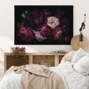 Lærredsprint - Blomsterbuket med pæoner - UN Designs