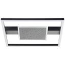 Deckenleuchte Maximilian, schwarz, 5 x 37 cm, Metall Glitzereffekt