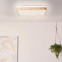 Deckenleuchte Selma, braun, 8 x 39 cm, Holz Lampe