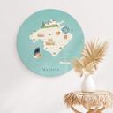 Vægcirkel Rivers - Mallorca – print på aluminium (Alu-Dibond)