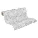Papel pintado de muestra - Acuarela - Papel pintado no tejido en blanco grisáceo - Papel pintado diseño elegante