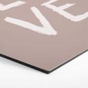 Hexagon Dibond Eleonora - Love