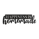 Letras acrílicas La felicidad es casera