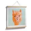 Póster Naranjas Alpaca - Zwara - Cuadrado