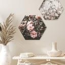 Hexagone - Alu-Dibond Annie - Fleurs sauvages