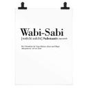 Plakat - Typografi - Wabi-Sabi