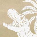 Eventyrrejse til dinosaurerne Fototapet - Ombre - Kikki Belle