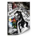 Zelfklevende Poster Fukushima Flowers