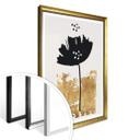 Plakat - Kubistika - Black Flower