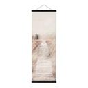 Póster de tela Paisaje de ensueño con pasarela de madera - Imaginativo - Panorama