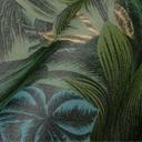 Papel pintado tejido-no tejido jungla verde hojas de palmera papel pintado motivo naturaleza verde oscuro
