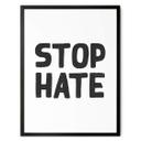 Póster Stop Hate