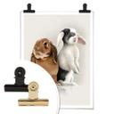 Póster Brown - Bunny Love