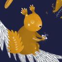 Fotomural habitación infantil - animales del bosque por la noche - UN Designs