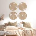 MDF-dekoration Boho Rainbows 
