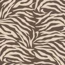 Zebra tapet brun beige - tapet med mønster i dyreprint - Ikke-vævet tapet safari-look