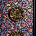 Versace tapet i farverigt og sort non-woven tapet med blomster design tapet Floral