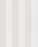 Stribet tapet non-woven Novamur Yvi hvid, hvid, beige
