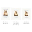 Poster Capybara mignon - Always be yourself