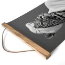 Póster de tela con leopardo - Rahner