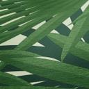 Papel pintado tejido-no tejido Livingwalls Papel pintado Metropolitan Stories palmera Said Marrakech verde, metalizado, blanco