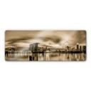 Tableau sur verre Xie - Lights in Singapore - Panorama