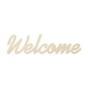 Welcome - bogstaver i træ