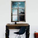 3D Wallsticker vindue shabby - I en fjern galakse